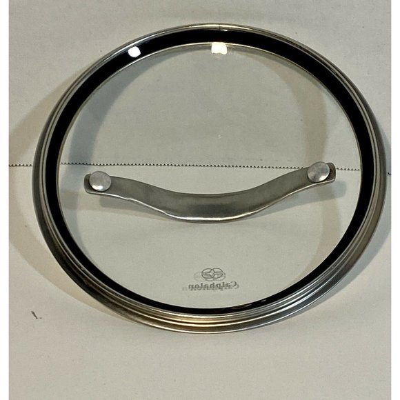 Calphalon Glass/Metal Replacement Lid 8.25" Outside Over Handle 6.75" Inner - Picture 2 of 5
